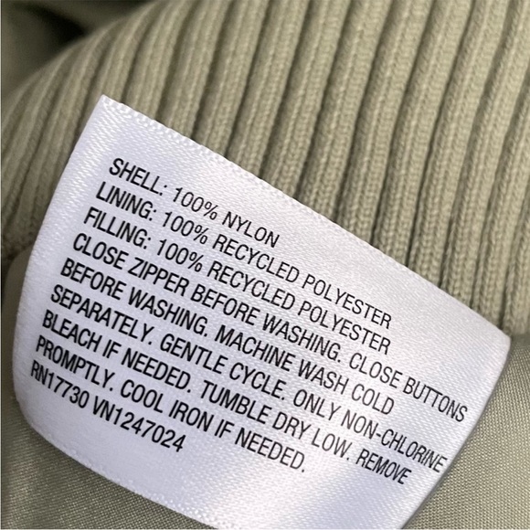 KBB by Kahlana X Target Women’s Puffer Jacket XL Light Green NWT Plus Size - Picture 4 of 5